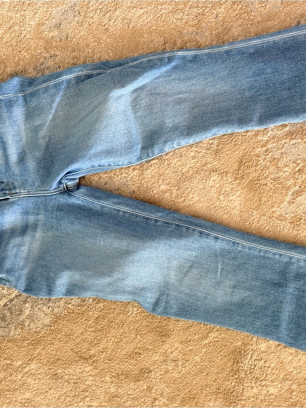 PAIGE Light Blue Straight Leg Women's Jeans